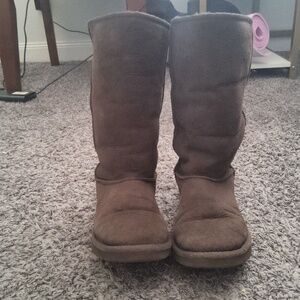 Brown UGG tall boots, size 6